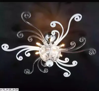 Zdjęcie produktu dla żyrandol sufitowy biały żyrandol lampa sufitowa żyrandol lampa kryształowa
