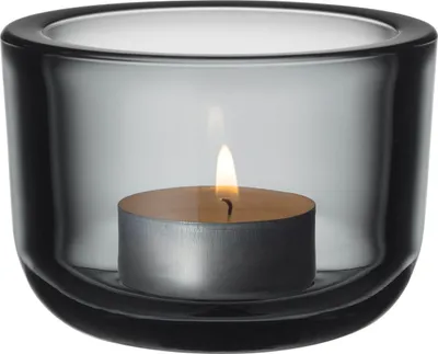 Produktbild von Iittala Valkea Windlicht - 60 mm - Grau