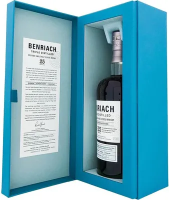 Produktbild von BenRiach 25 Years Triple Cask + Box 700ml 47% Vol.
