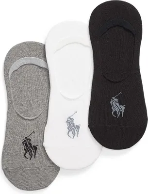 Produktbild von Ralph Lauren Accesorios Liner Unsichtbare Socken 3 Paare Mehrfarbig EU 40-46 Herren Mehrfarbig EU 40-46