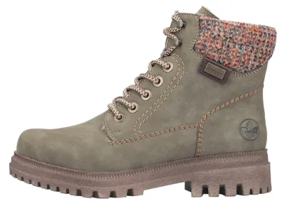 Productafbeelding van Rieker Veterschoenen Hoog Veterschoenen Hoog - groen - Maat 39