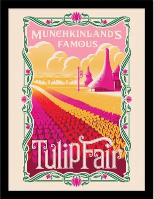 Image de Wicked - Poster encadré "Munchkinland" PM11177 (40 cm x 30 cm) (coloré)