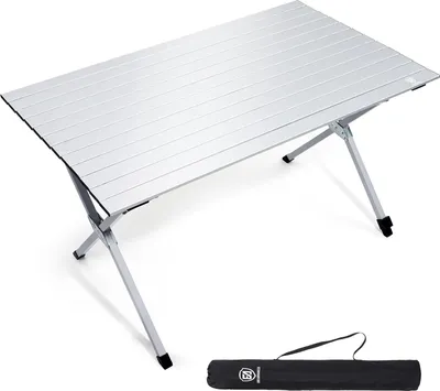 Produktbild von Zusammenklappbarer Campingtisch - Leicht und Kompakt - Weiß
