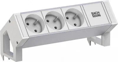 Produktbild von Bachmann Desk2 Alu White 3Xute 0,2M Gst18 Ral9010