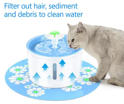 Imagen del producto de Filtros de repuesto para fuentes de agua para gatos, compatibles con dispensadores de agua para gatos. Paquete de 8 unidades