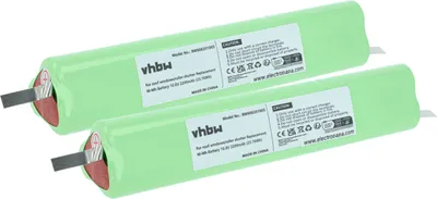 Produktbild von vhbw 2x Akku kompatibel mit Velux Dachfensterrollladen und Rollladen, Solarfenster (2200 mAh, 10,8 V, NiMH)