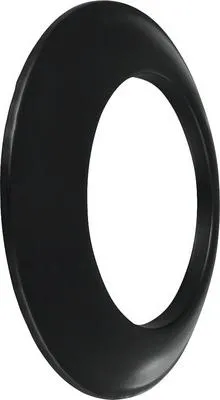 Produktbild von Pellet-Ofenrohr-Wandrosette Bertrams Ø 100 mm pulverbeschichtet schwarz