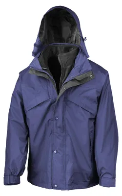 Produktbild von Result Core - Fleecejacke 3 in 1 für Herren/Damen Uni FK3277 (S) (Königsblau)