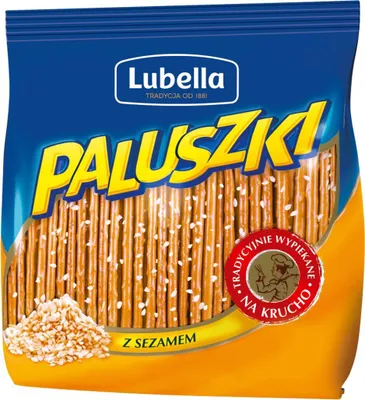 Zdjęcie produktu dla Lubella Paluszki z sezamem 220 g