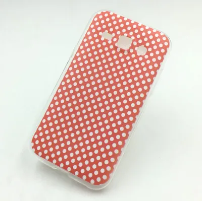 Produktbild von Handyhülle Schutzhülle für Samsung Galaxy J1 (2015) Case Cover Bumper Etuis Silikon Rot