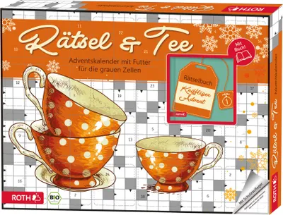 Produktbild von ROTH Rätsel & Bio-Tee Adventskalender