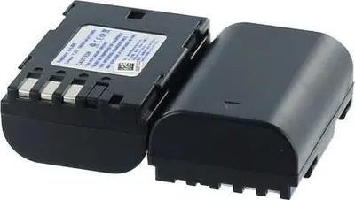 Produktbild von Akku für Pentax K-1 Li-Ion 7,2 Volt 1300 mAh schwarz.