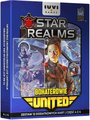 Immagine prodotto di Star Realms: Giochi Uniti Bohaterowie IUVI