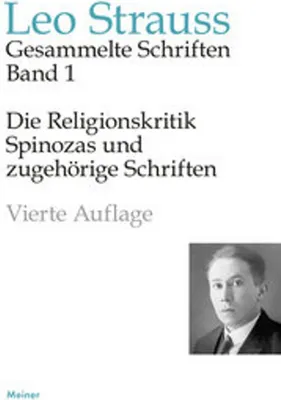 Zdjęcie produktu dla Die Religionskritik Spinozas und zugehörige Schriften