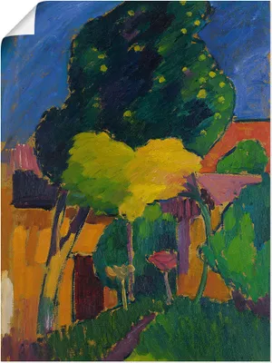 Produktbild von ARTland Poster Murnau. 1908 Größe: 45x60 cm