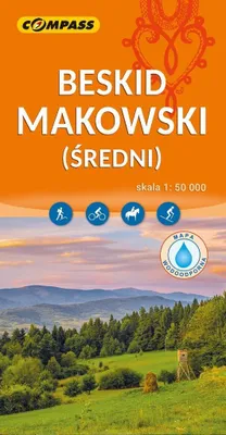 Immagine prodotto di Mappa Beskid Makowski laminata 1:50 000