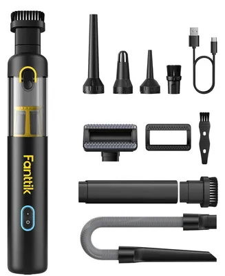 Obrázek produktu pro Akumulátorový vysavač 4 v 1, ruční vysavač, 19000 Pa, 2 režimy sacího výkonu, USB-C, černý