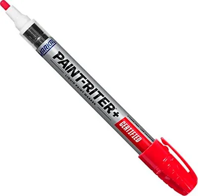 Produktbild von Markal Paint-Riter Edelstahl Lackmarker, rot