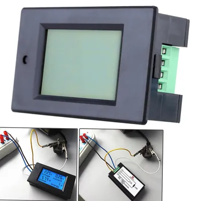 Zdjęcie produktu dla AC 80–260 V, 20 A – cyfrowy miernik LCD do pomiaru prądu, napięcia, mocy czynnej i energii – wielofunkcyjny tester z amperomierzem i woltomierzem
