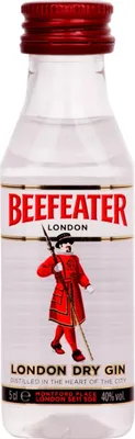 Immagine prodotto di Beefeater London Dry Gin 40% Vol. 0,05l PET