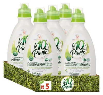 Imagen del producto de Suavizante ecológico y biodegradable para ropa, 1000 ml