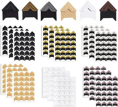 Image de Lot d'autocollants pour scrapbooking - Autocollants - 18 feuilles - 6 couleurs