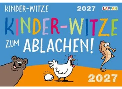 Obrázek produktu pro Dětské vtipy, u kterých se budete smát! 2027: Můj kalendář na každý den