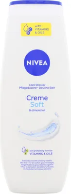Produktbild von NIVEA Creme Soft Creme-Duschgel 500 ml, Duschgel, 500 ml, Erwachsene, Frauen, Körper, Jeder Hauttyp