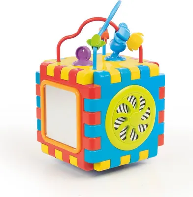 Produktbild von Motorikspielzeug mit Motorikschleife, Activity Würfel für Kinder ab 1 Jahr