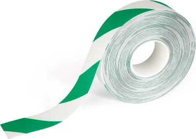 Produktbild von DURABLE Bodenmarkierungsband DURALINE® 50/07, 1726131 grün/weiß