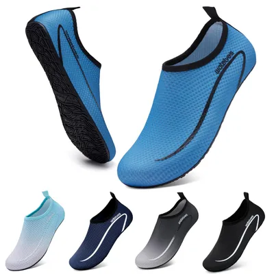 Imagen del producto de Zapatos acuáticos antideslizantes, de secado rápido, talla 44/45, ideales para la playa y el snorkel