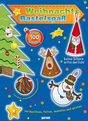 Produktbild von Weihnachts-Bastelspaß blau