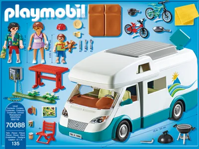 Produktbild von PLAYMOBIL Family Fun 70088 Familien-Wohnmobil
