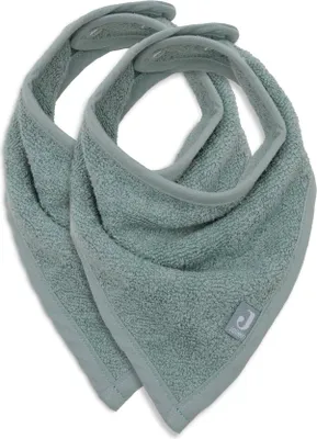 Produktbild von Jollein Lätzchen Bandana - 2er Pack - Sea Green | Lätzchen
