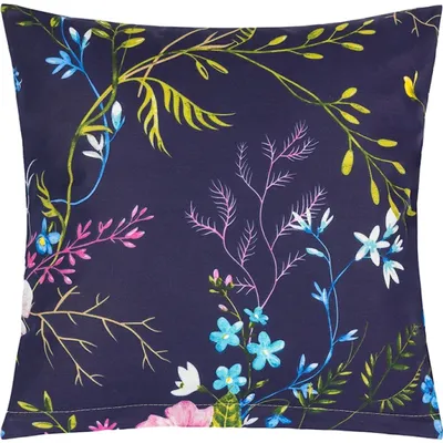 Image de Taie d'oreiller en coton - 40x40 cm - Bleu, Rose