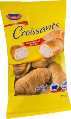 Immagine prodotto di Kuchenmeister croissant deliziosi pasticcini da forno 300g