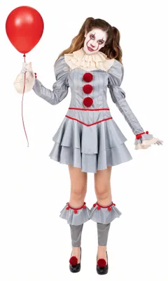 Produktbild von Es Kapitel 2 – Pennywise Halloween Kostüm Damen Größe: L