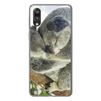 Produktbild von MuchoWow® Handyhülle Schutzhülle Hülle für Huawei P20 Lite (2020) Koalas - Knuddeln - Tiere - Jungen - Mädchen Silikon Softcase Handy Hülle - Kartenhalter
