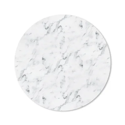 Produktbild von MuchoWow® Mauspad Mousepad Marmor - Weiß - Grau 20x20 cm - Mousepads - Maus Mat - Pad - Mausunterlage - Schreibtischmatte