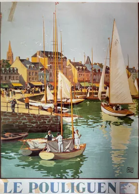 Image de Le Pouliguen - 50x70cm Affiche Poster