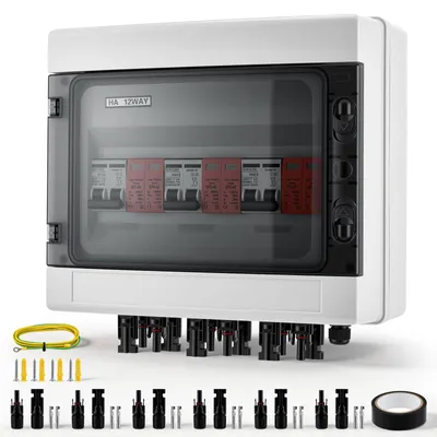 PV-Überspannungsschutz 3 Strings, 1000V DC 40A, IP65