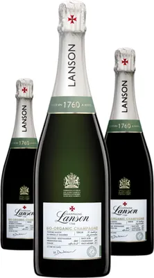 Produktbild von 3 x Champagne Lanson Le Green Label Organic Brut