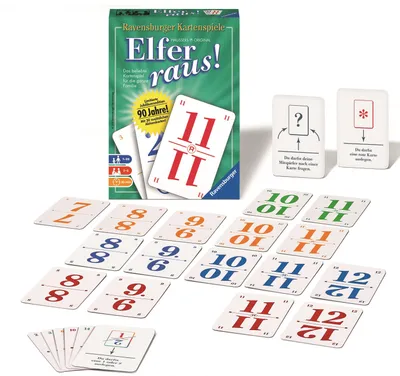 Produktbild von Elfer raus Jubi-Ausgabe Ravensburger® Kartenspiele