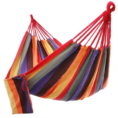 Obrázok produktu pre SONGMICS Viacmiestna hojdačka 210 x 150 cm, nosnosť do 300 kg, bavlna a polyester, bez stojana, farebná, GDC210