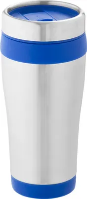 Immagine prodotto di Tazza per bere "Elwood", acciaio inox riciclato, 410ml PF4328 (taglia unica) (blu)