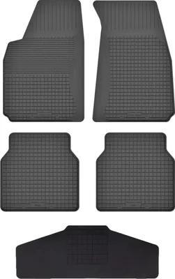 Produktbild von Gummi Fußmatten Set Für: Volkswagen Golf I (1974-1983) Gummimatten Schwarz