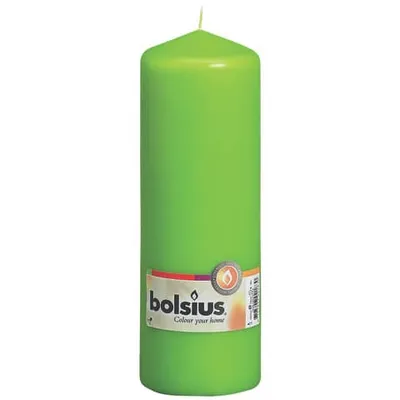 Produktbild von Bolsius Stumpenkerze Lemon 200/68mm