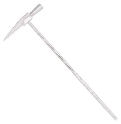 Produktbild von Daumenklavier, kleiner silberner Kalimba-Stimmhammer als Geschenk für Klavierliebhaber