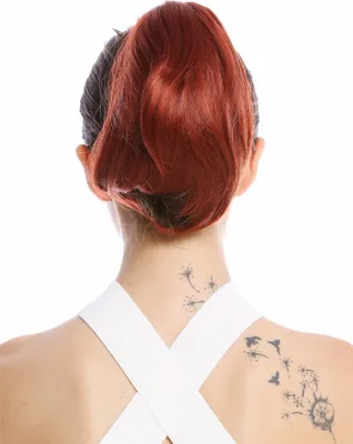 Produktbild von WIG ME UP Zopf Pferdeschwanz kurz glatt Kupfer Rot N869-V-350