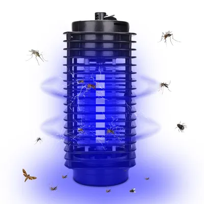 Obrázok produktu pre Jiubiaz Elektrický zabijak hmyzu 3W LED pasca na hmyz s UV svetlom Mosquito Lamp Pasca na muchy Zabijak hmyzu Zabijak komárov pre vnútorné detské izby Záhrady